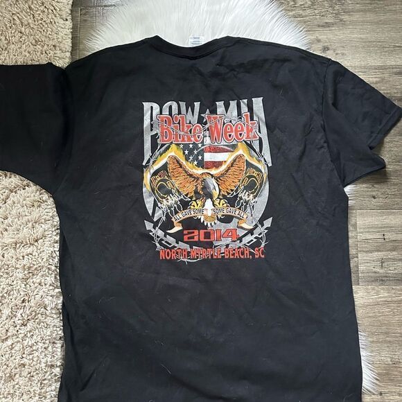 MENS MOTORCYCLE 2014 BIKE WEEK SHIRT SIZE 2XL - Picture 2 of 4